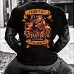 Street Style Tees Men's Motorcycle & Flames T-shirt