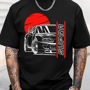 Men's Super Fancy Car Printed T-shirt