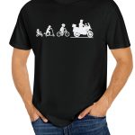 Men's Fashionable Motorcycle Sports T-shirt
