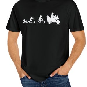 Men's Fashionable Motorcycle Sports T-shirt